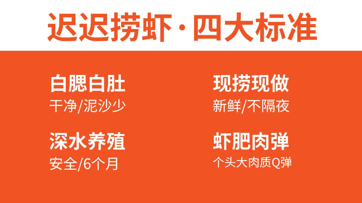 遲遲蝦品牌核心競爭力